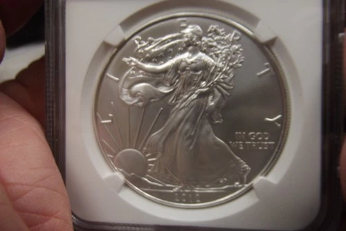 2012  (S) Silver Eagle NGC MS69 Struck at the San Francisco Mint