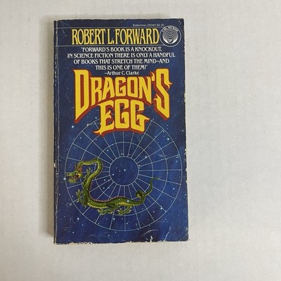 Vintage Sci-Fi Dragon s Egg by Robert L. Forward 1981 Del Rey 1st Paperback