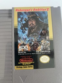 Nobunaga&rsquo;s Ambition II NES &bull; CIB &bull; Box &bull; Manual Cartridge &bull; Map + Bonus map!