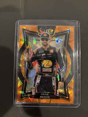 2025 Panini Select - Grandstand Chase Briscoe, Chase Briscoe #77 Orange Ice...