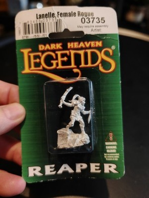 Reaper Dark Heaven Legends 03735 Lanelle Female Rogue Assassin Thief Fighter D&D