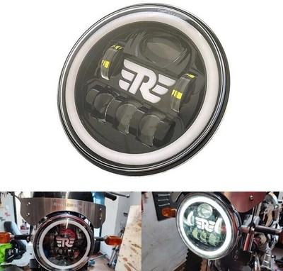 Fit for Royal Enfield 7 Inch R LED Headlight for Continental GT 650 Free Ship
