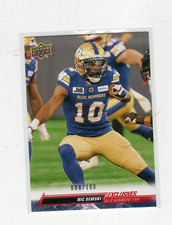2023 UD CFL Exclusives - #19 Nic Demski #'d 008/100.