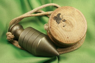 Plumb-Bob Komplettkonstruktion. Bügeleisen. 19Th Century Plomada Komplettbau