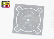 MM90524 - 1:24 Tire Paint Template 14" Firestone Wide Oval