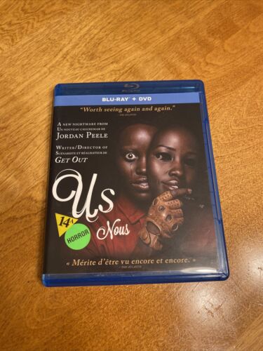 Us (2019) [Blu-Ray Only] Jordan Peele Movie - Lupita - Horror/Thriller - Picture 1 of 3