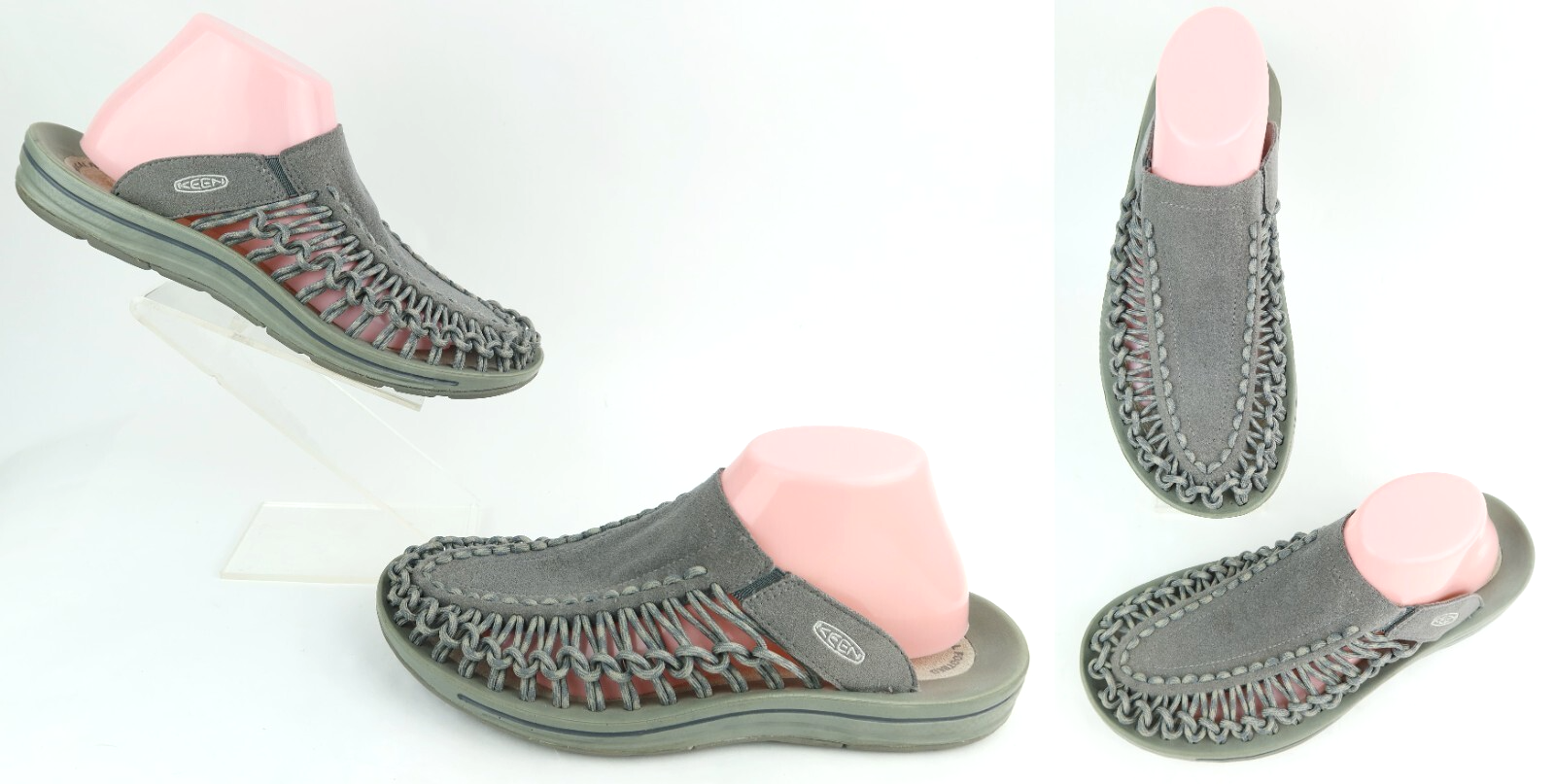 KEEN Sandalo Uomo Uneek Slide Gargoyle Grigio Neutro Taglia 9