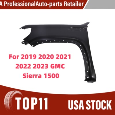 84496744 Primed Shell Fender for GMC Sierra 1500 2019 LH