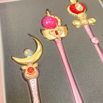 Sailor Moon Stick & Rod Naoko Takeda Illustration Moon Prism