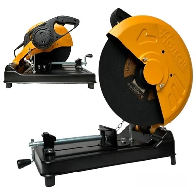 Troncatrice per ferro metallo 1800W disco Ø355mm con morsa sega taglia metallo