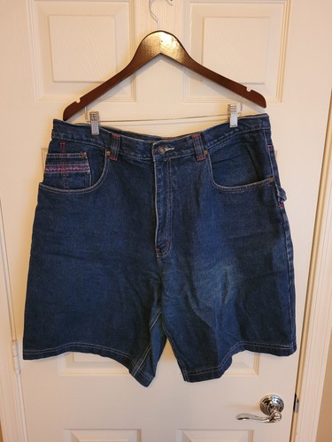 Pantalones Cortos Vaqueros Pelle Pelle Denim Sueltos Hip Hop Patinador Para Hombres 38 Marc Buchanan - Imagen 2 de 11