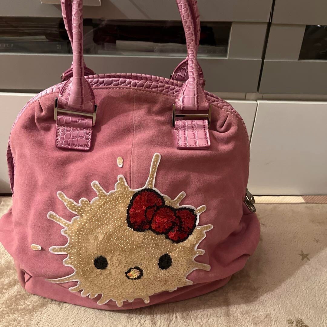 RARE Disney Mickey Mouse × muta sequin leather Tote b… - Gem