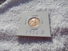 1952-D Lincoln Cent Circulated - Perfect For Coin Books! — photo 2