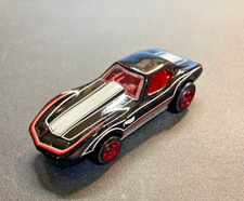 Hot Wheels Corvette Stingray 058 HW  16 Mild To Wild 3/10 Black Loose VHTF 