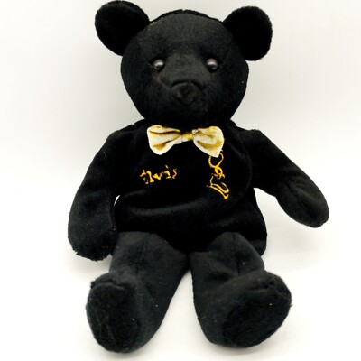 Vintage Elvis Stojko Ice Salvino's Bammer Brand Beanie Bear
