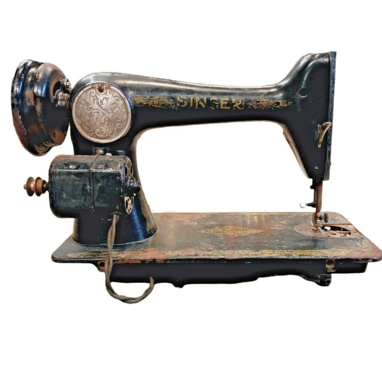 Pedal Foot Singer Sewing Machine' Photographic Print