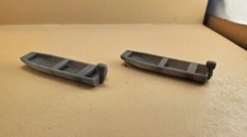 HO Scale 15 Jon Boats (2) , 3D Resin Printed,...