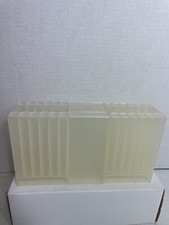 Vintage Tupperware Tuppertoys Art Locker Crayon Art Supplies Storage Box 1987