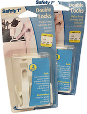 Cabinet Locks  Drawer Latches Child Proof Safety 1st 2-3 Packs - 00115C