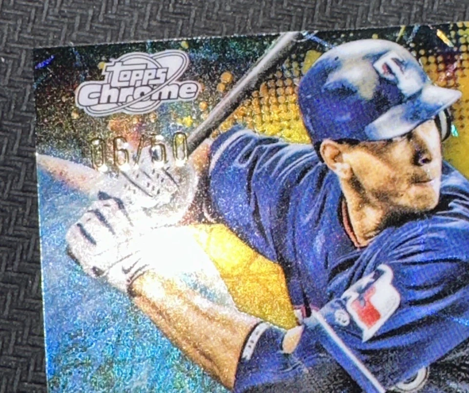 Alex Rodriguez 2024 Topps Chrome Cosmic Baseball Lot (2) LIO-14 & GG-2 Gold 6/50 - Image 2 of 3