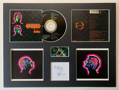 ERASURE - Signed Autographed - CHORUS - Album Display Deluxe
