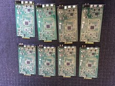 Lot of 8 Crestron DMC-4K-HD 4K HDMI Input Card w/Downmixing for DM Switchers