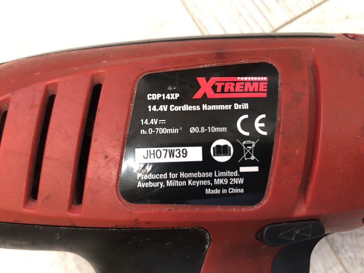 Powerbase Xtreme CDP14XP Cordless Combi Hammer Drill Bare