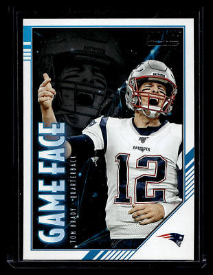 2020 SCORE GAME FACE #2 TOM BRADY NEW ENGLAND PATRIOTS