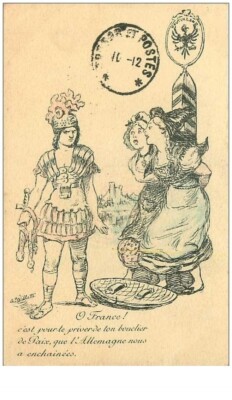 Militaire.n ° 21088.OH Frankreich C'Est Für Te Rob L Deutschland Nous A Auktion