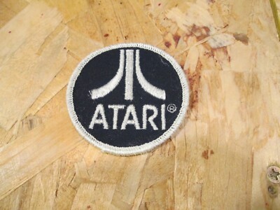 Vintage Atari Logo Round Patch
