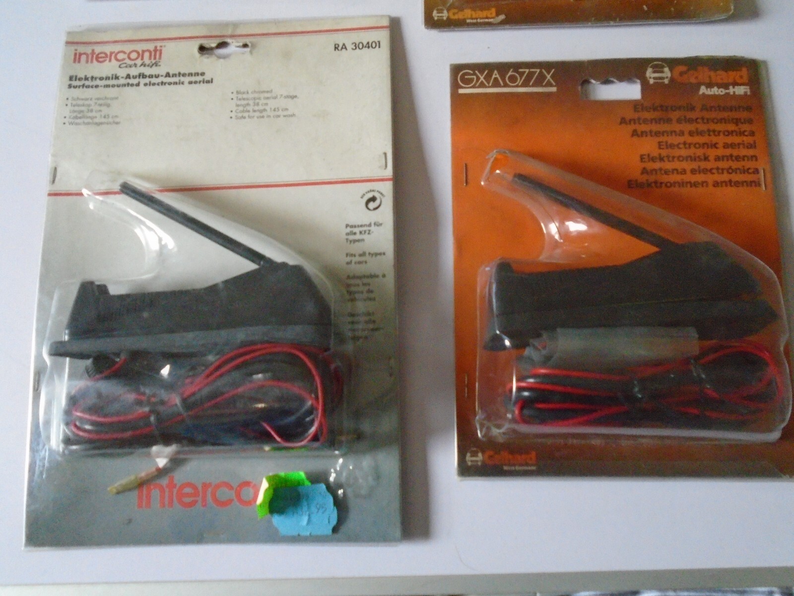 job lot vintage car aerials eBay