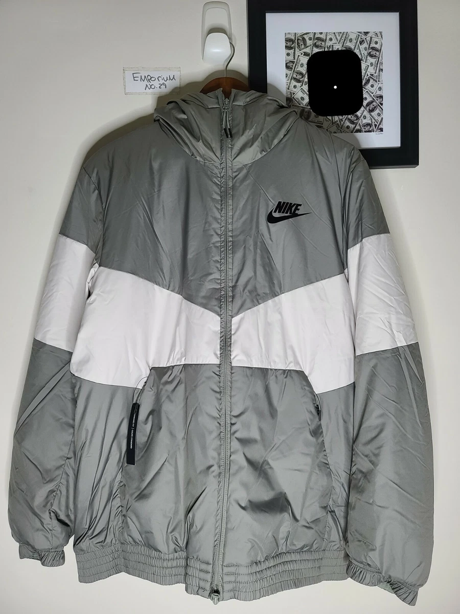 $140 Nike NSW HD Sportswear Synthetic Fill Jacket Stucco 928861-004 Sz L | eBay