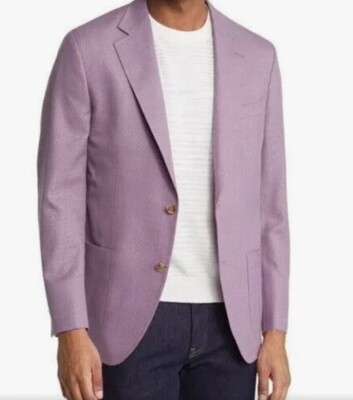 PETER MILLAR  HYPERLIGHT   100% Wool Sport Coat Size 44 Short- $895