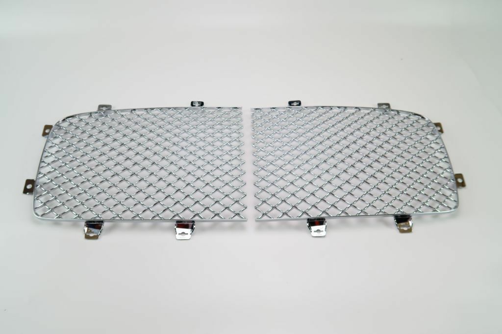 Bentley Flying Spur main radiator chrome grille inserts 1020