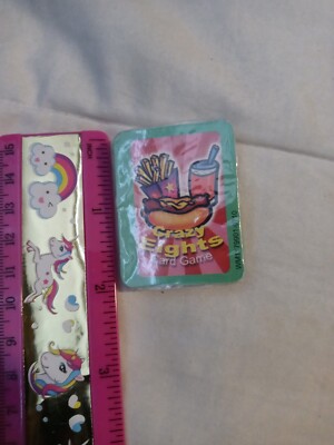 MINI CRAZY EIGHTS Card Game 2'' tall  NEW IN PKG