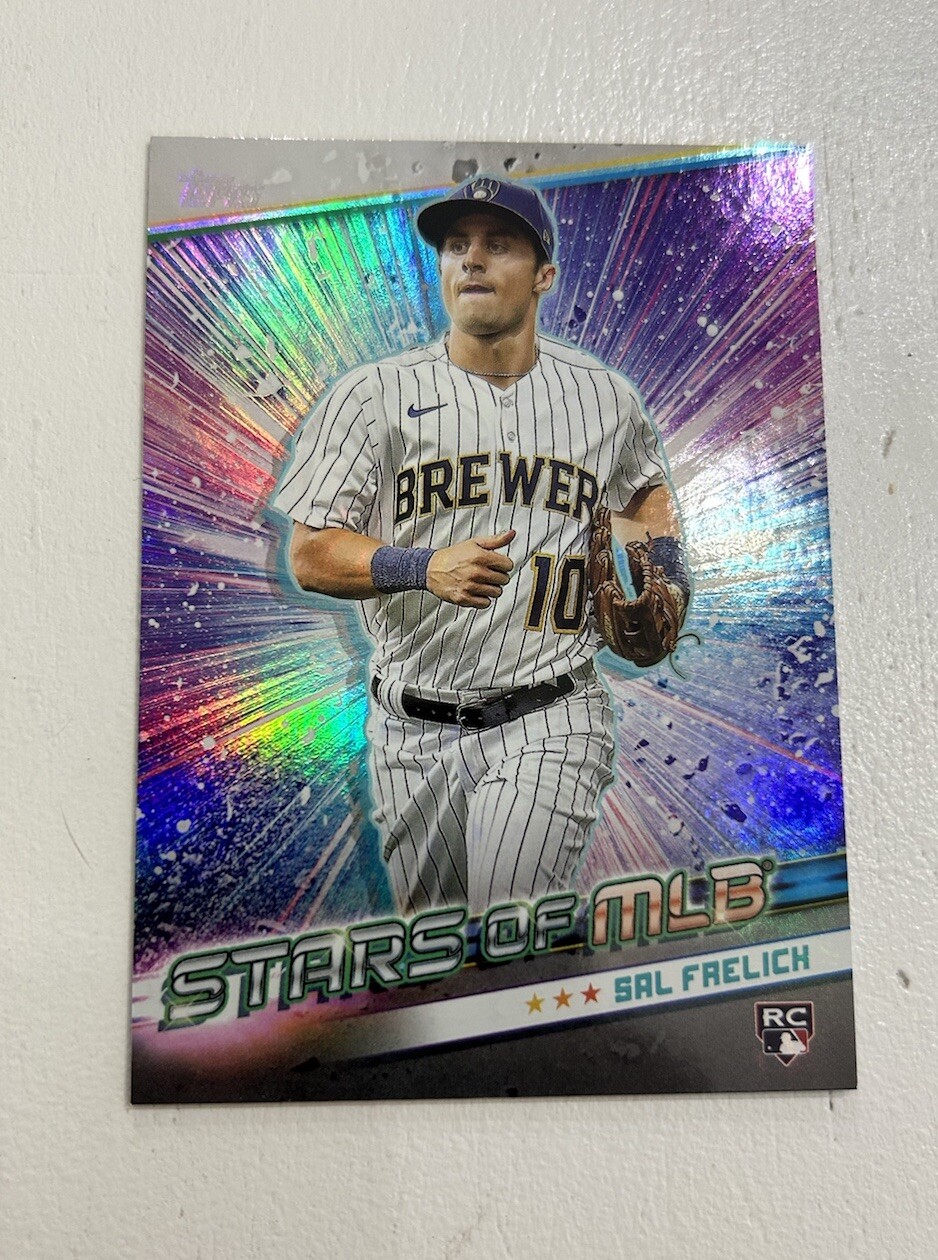2024 Topps Series 1 - Stars of MLB # SMLB-12 Sal Frelick (RC) Milwaukee Brewers