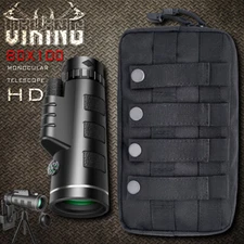 Military Telescope 80X100 Zoom HD Day / Low Night Monocular Starscope Telescope
