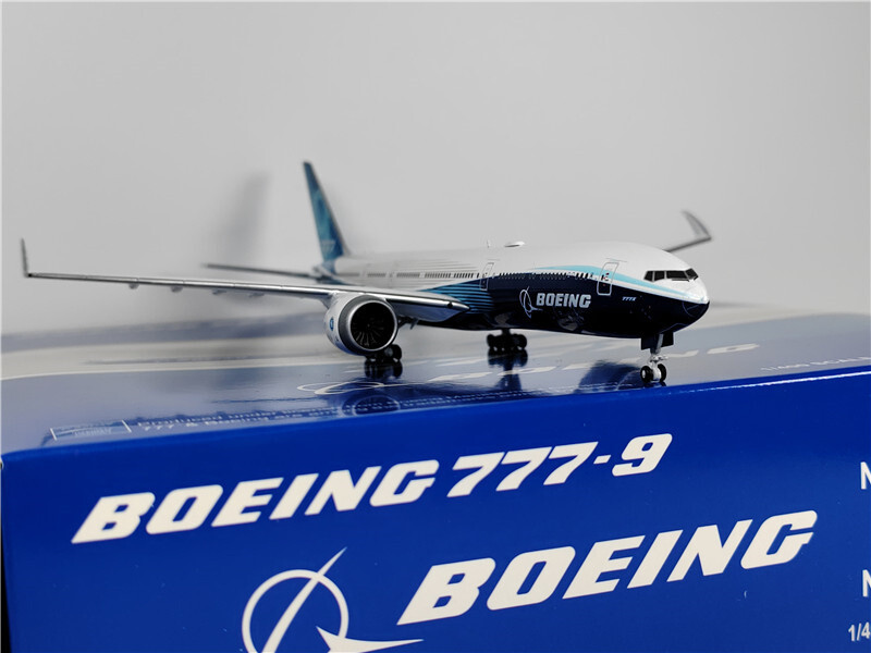 1:400 Boeing B777-9X N779XX House Color Wingtip Folded Version JC