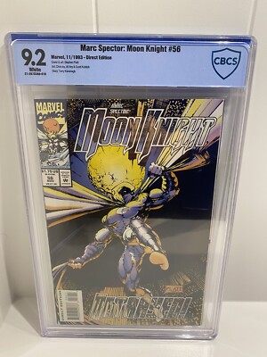 Marc Spector: Moon Knight #56, CBCS 9.2 (Not CGC)