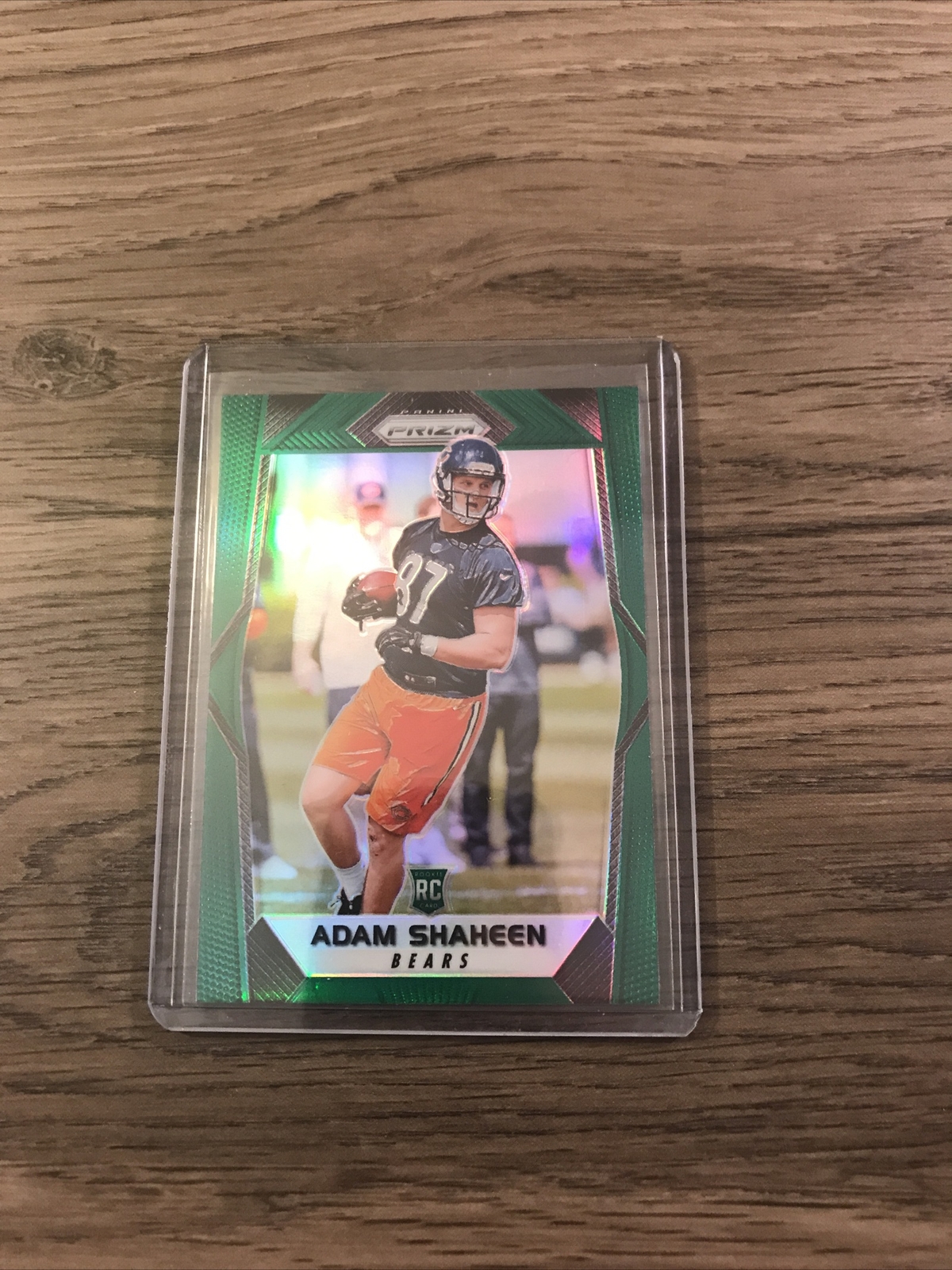 Adam Shaheen Panini Prizm #251 Green