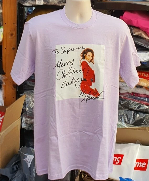 T shirt FW20 Supreme Mariah Carey violet clair M moyen neuf