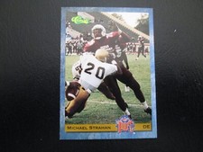 MICHAEL STRAHAN 1993 CLASSIC ROOKIE CARD # 58 HOFER. rookie card picture