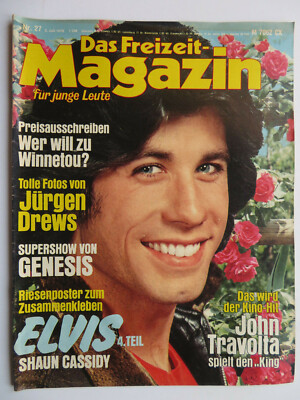 Freizeit Magazin 27/1978, Elvis, Genesis, Jürgen Drews, Amanda Lear, Rubettes