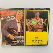 Bill Haley And The Comets Lot Of 2 Cassettes R-O-C-K And Rock Around The Clock