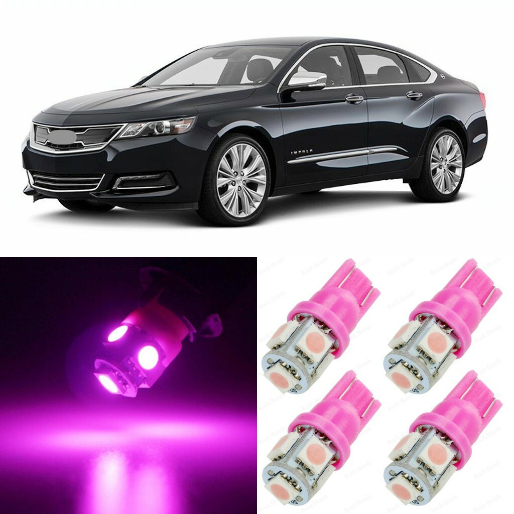 19 x ULTRA PINK Interior LED Lights Package For 2014 - 2019 Chevy