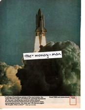 Space Shuttle Columbia 1981 Picture Clipping Page