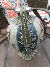 陶瓷多色老式原版古董日本花瓶| eBay