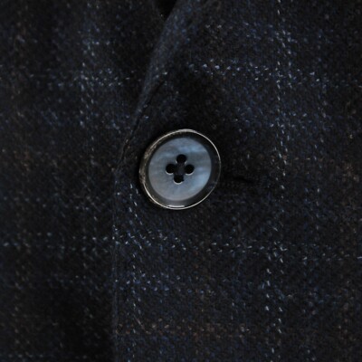 L.B.M. 1911 NWT 100% Wool Sport Coat Size 56R (46R US) In Blue w