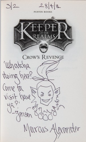 Marcus Alexander / Keeper of the Realms Book 1 Crow's Revenge Signed 1st ed 2012 - Picture 3 of 4