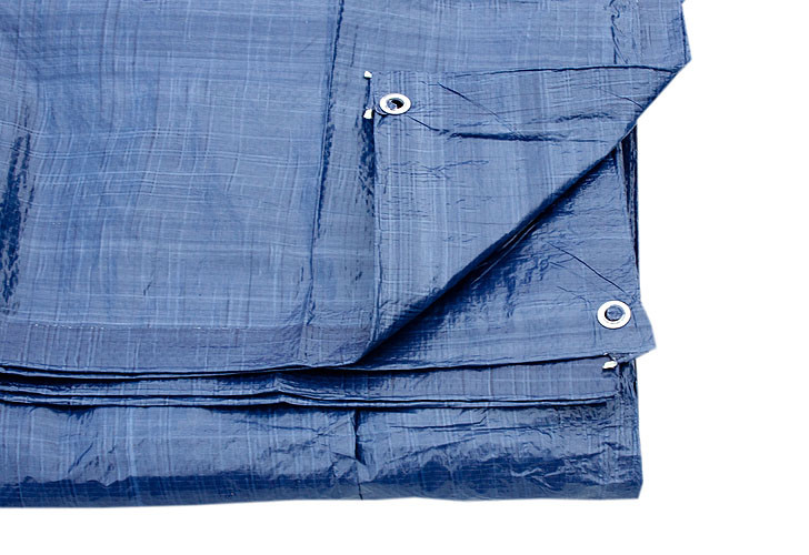 Cubierta De Lona Azul Para Suelo 7M X 11M 80 GSM ( Paquete De 2 Lonas )